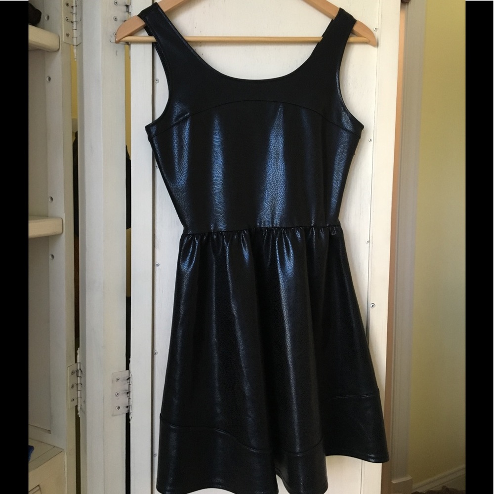 BRAND NEW AQUA black dress